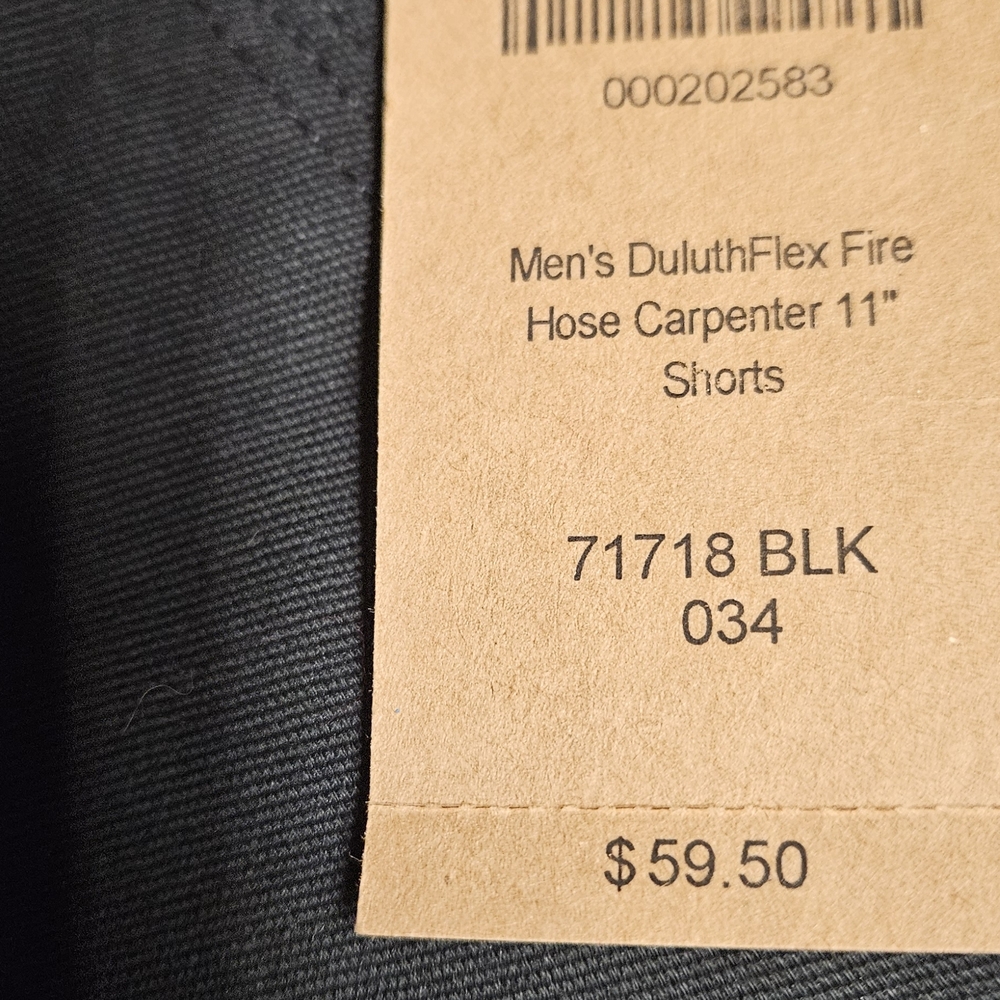 Duluth Trading Co Black Cargo Shorts - Picture 2 of 5